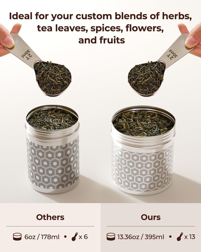 XL Tea Infuser & Spice Strainer Combo - 2 Pack