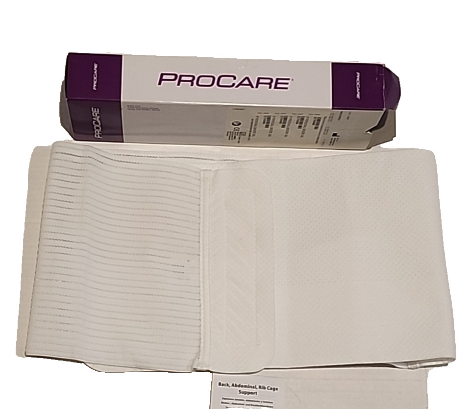 new 3 pack abdominal belt 9" 6" compression binder lower back pain support wrap