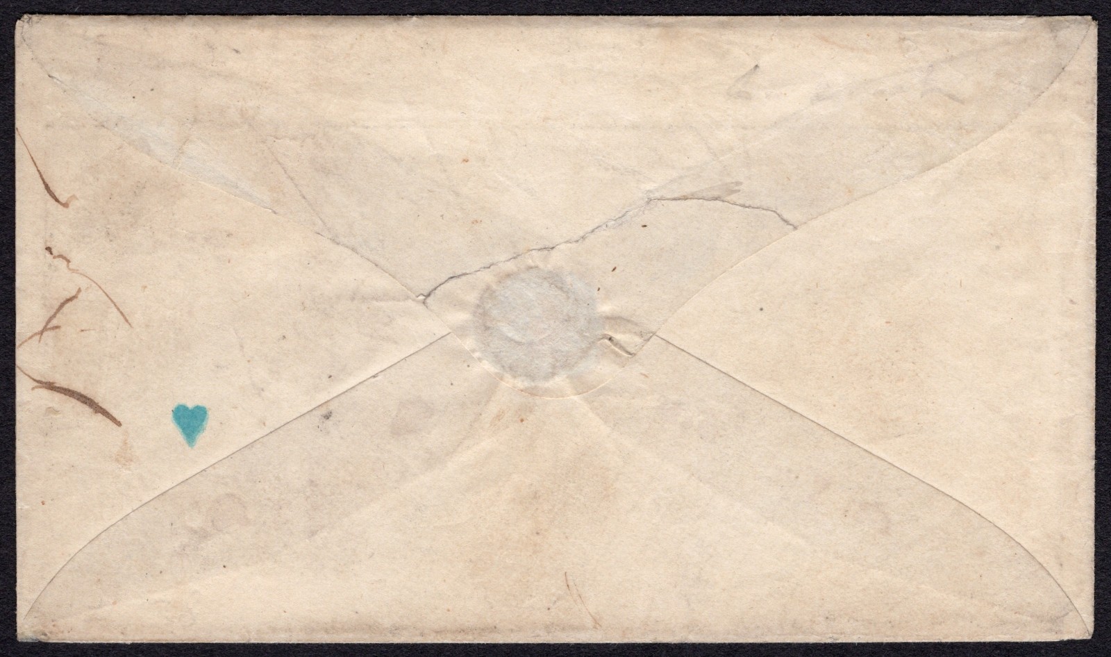 CSA #7, Local (thick paper) Horiz Pair tied by Jefferson, Tex. CDS APR 10 (1863)