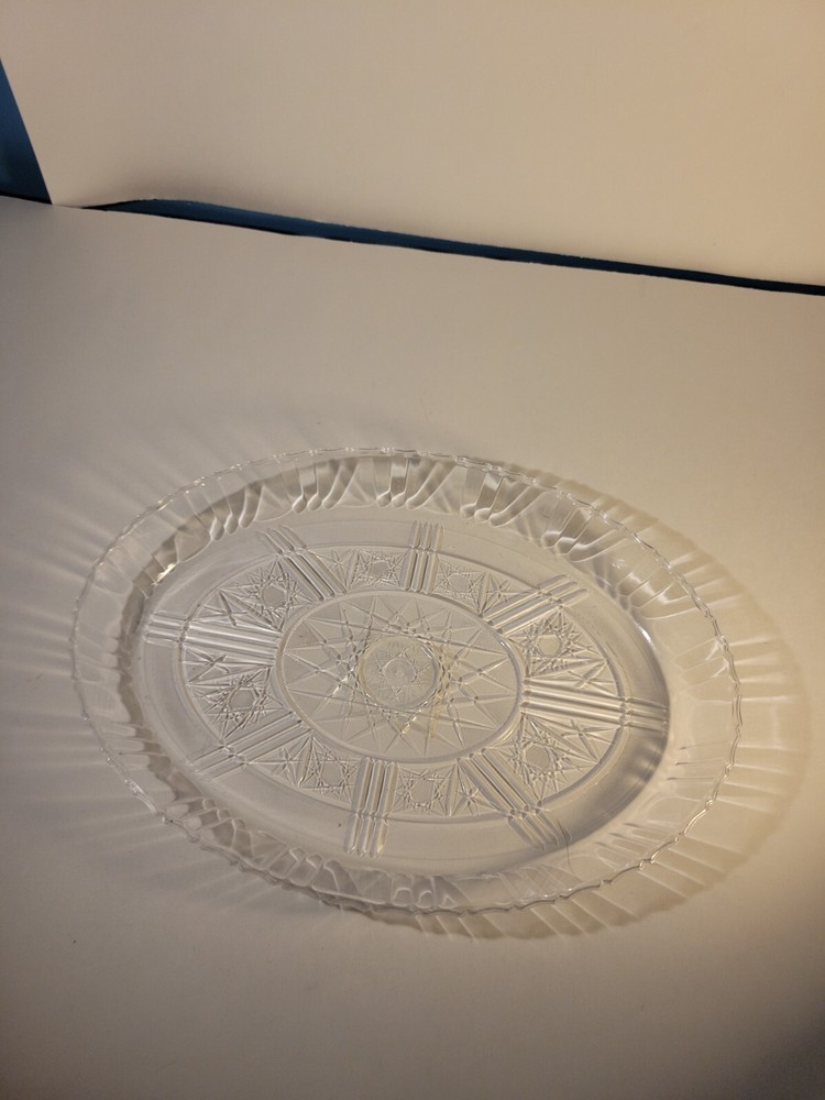 Plastic PVC Starburst Serving Tray