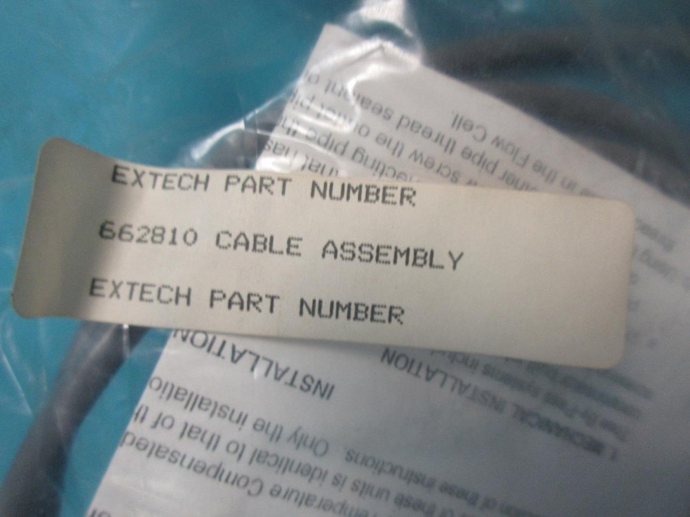NEW EXTECH 66502B/662810 ELECTRODE PH PROCESS FOR SUBMERSIBLE KIT CABLE ASSEMBLY