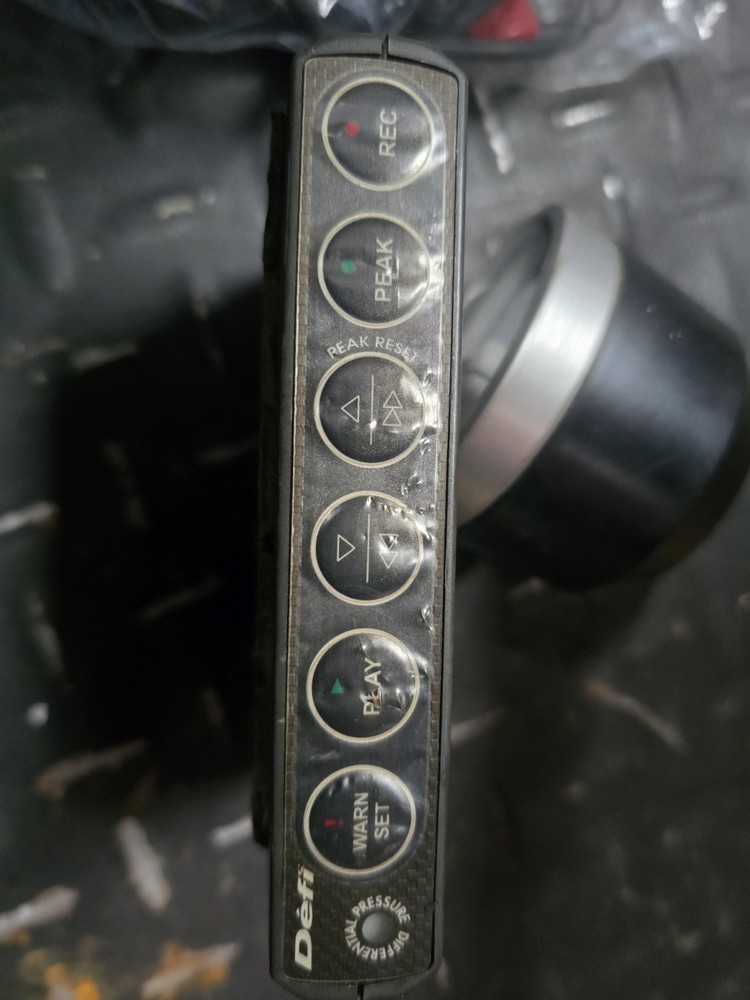 Defi Turbo Gauge With Controller 60mm