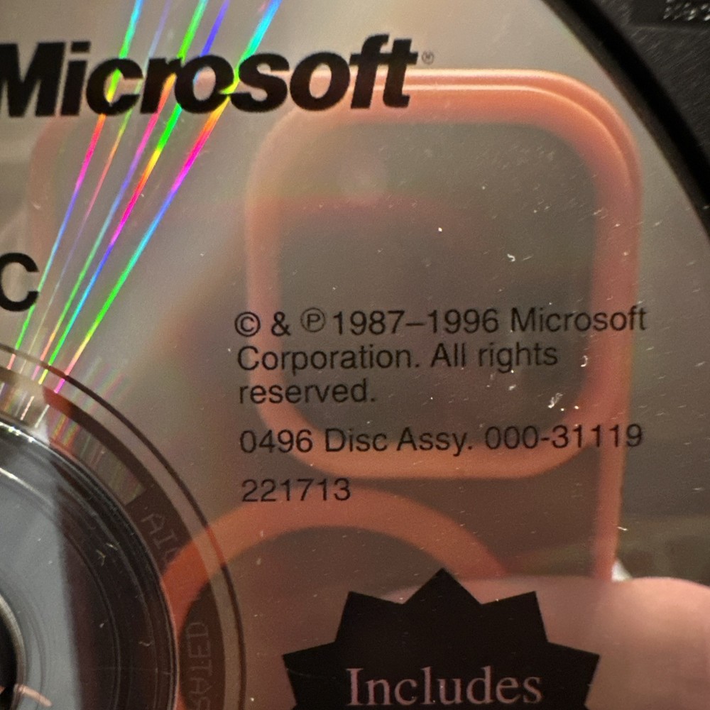 Microsoft Works Installation CD version windows 95