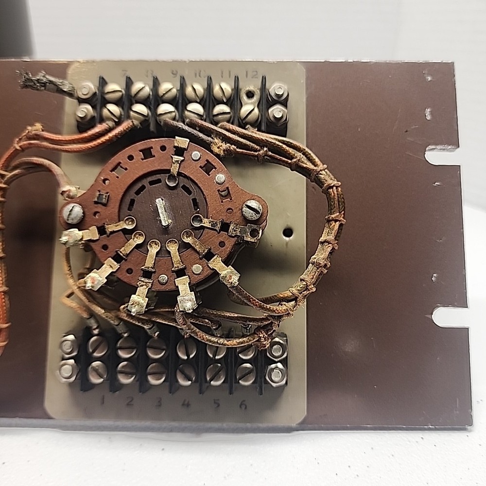 Western Electric VU Meter Rack Mount With Attenuator And Line Switch-Raytheon