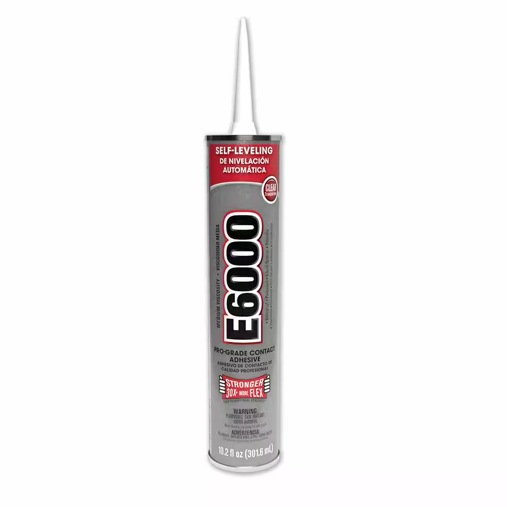 10.2 Fl. Oz. Clear Medium Viscosity Cartridge Adhesive (12-Pack)