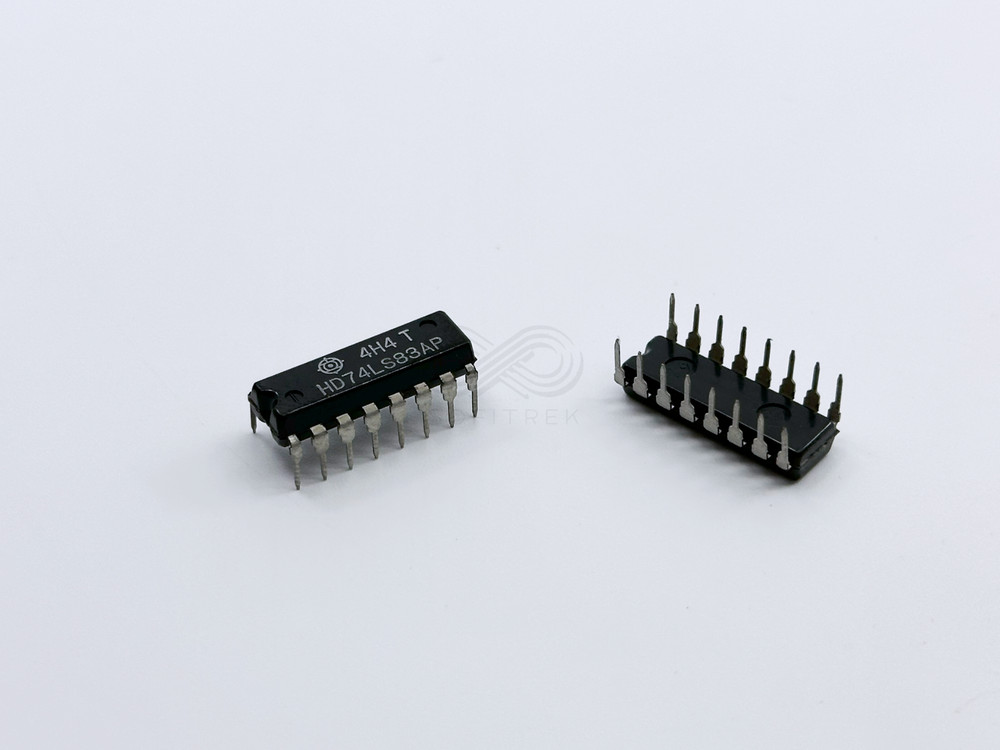 2PCS HD74LS83AP HITACHI 4-Bit Binary Full Adder TTL LS-Series DIP-16 5V