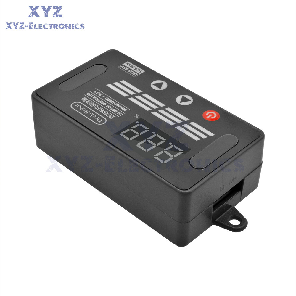 DMC-331 DC Motor Speed Control Switch Controller DC 8-55V Max 10A PWM Regulator