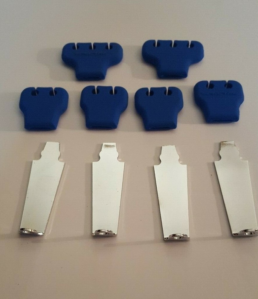 Spectre Blue Spark Plug Wire Separator Kit - High Temp Silicone
