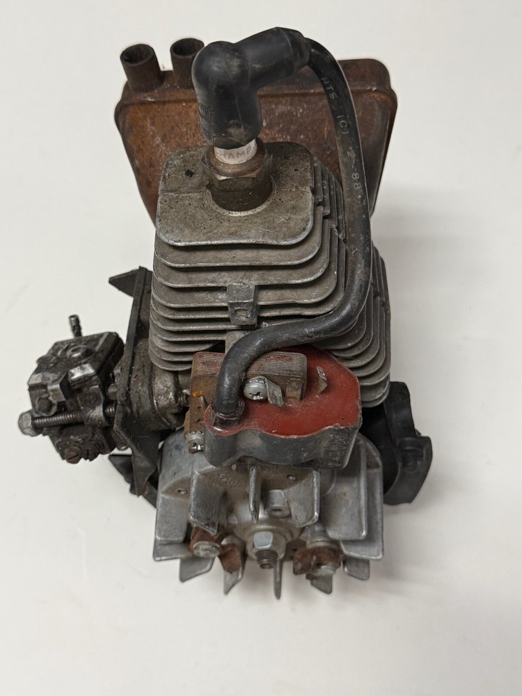 Older RC Remote Control Model Airplane Gas Engine " Parts Engine"