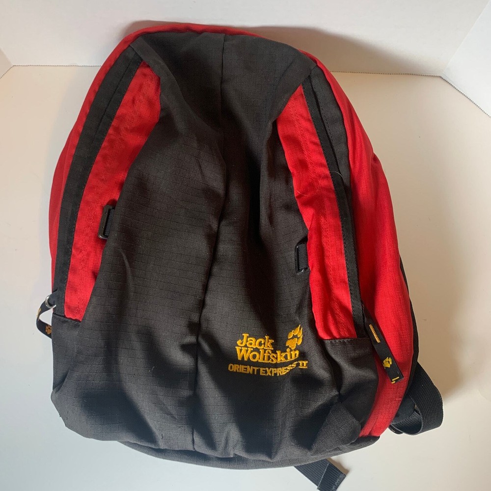 Jack Wolfskin Orient Express II Backpack Black Red
