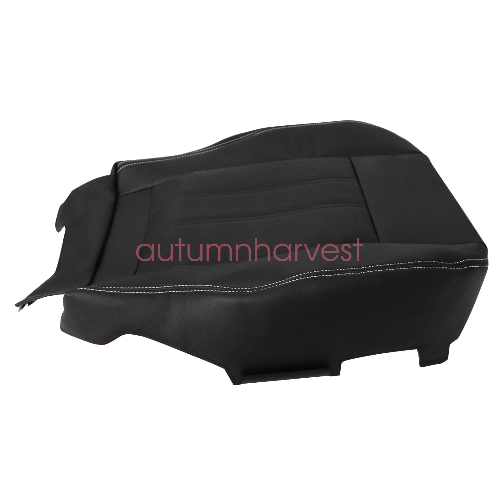 2011-2016 Fits CHRYSLER TOWN & COUNTRY Driver Bottom Leather Seat Cover Black