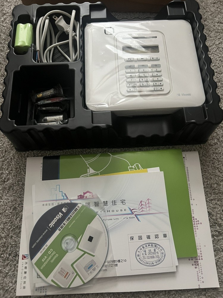Visonic Powermaster-10/30 G2 Wireless Alarm Control System Pm-10 Panel Only