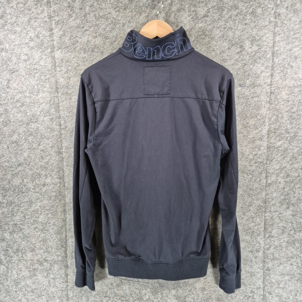 Bench Tracksuit Jacket Men S Blue Full Zip Activewear