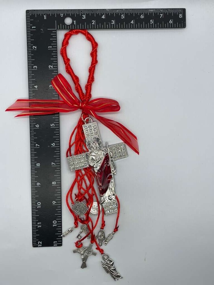 Saint Benedict Hanging Car Blessings Car Rosary Wall Decoration Strings