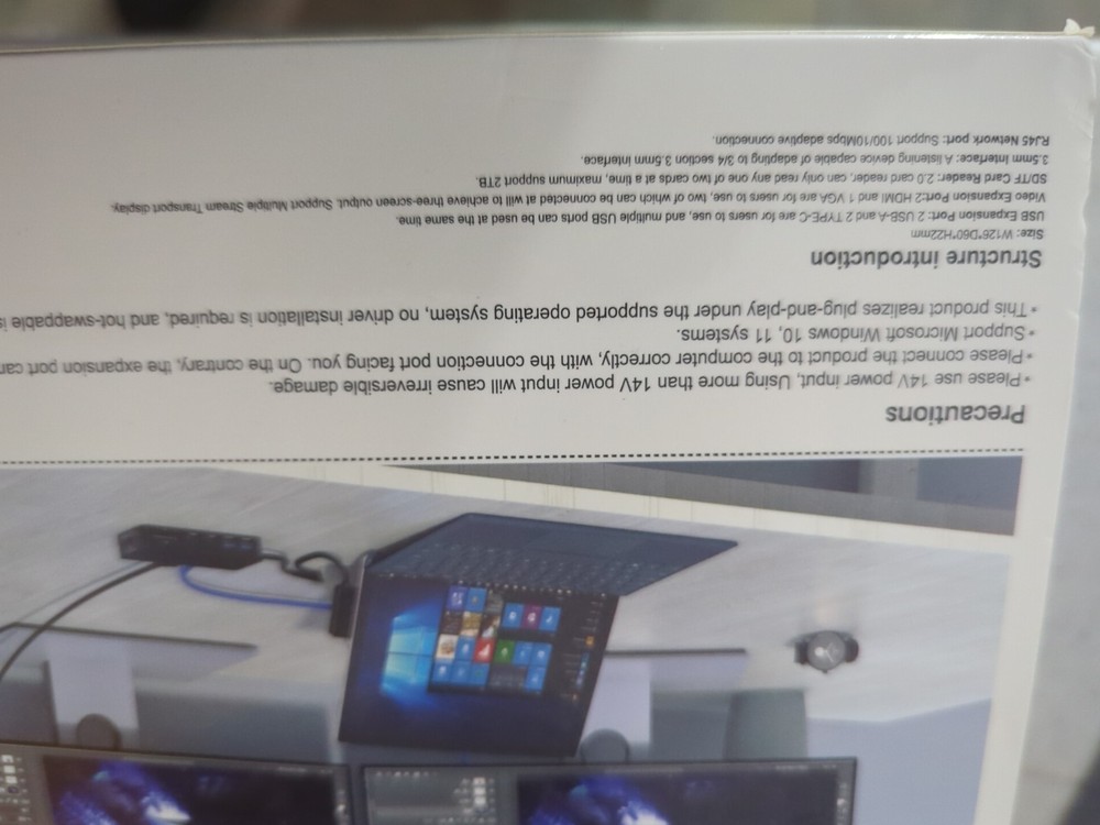 Surface Expansion Dock Triple Display for Microsoft Surface