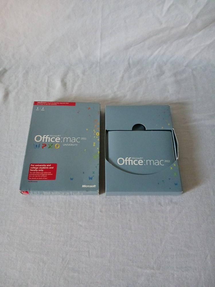Microsoft Office University 2011 Mac Full Version Academic WPXO - EUC