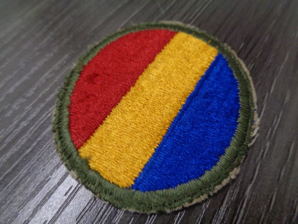 WWII US Army Patch Replacement & School Command Embroidered Badge Original Vtg