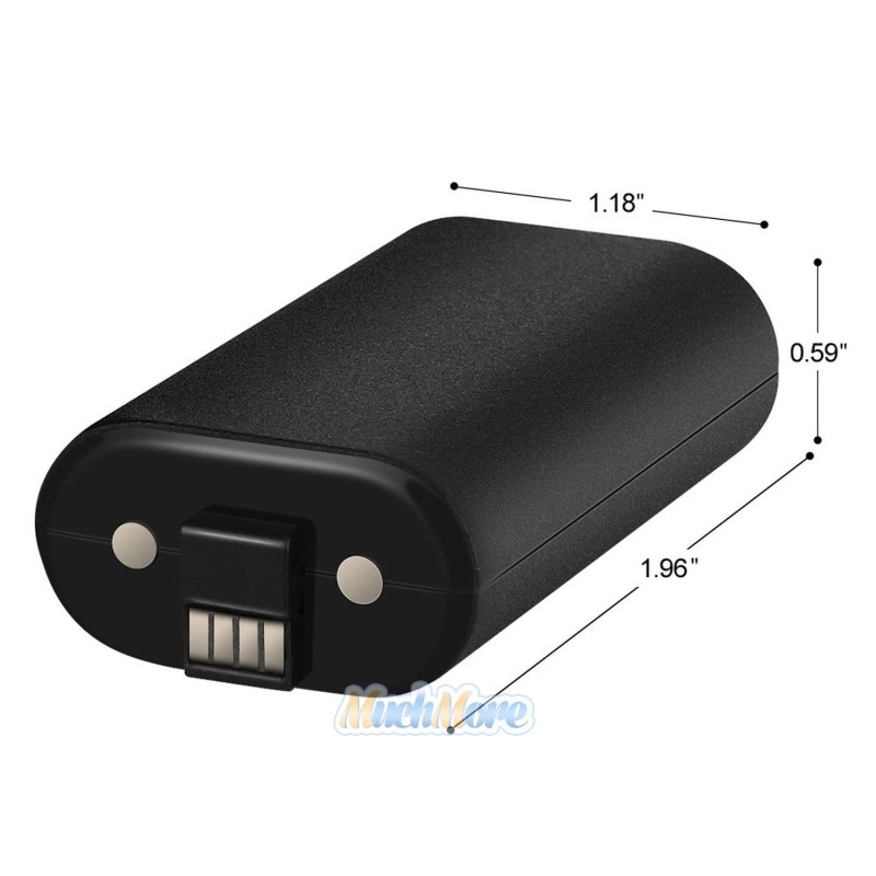 2x Rechargeable Battery Pack For XBOX ONE Wireless Controller Play & Charge Kit