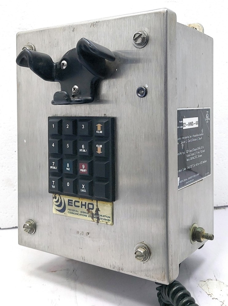 Federal Signal ECHO E2-HND-4X Industrial Intercom