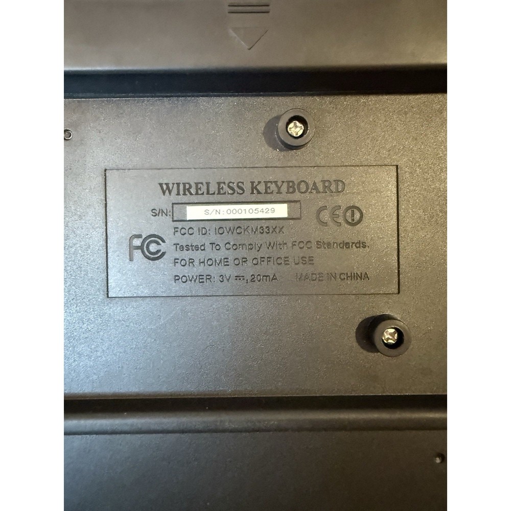 Micro innovations keyboard And Mouse Set PreOwned Working Condition Tested