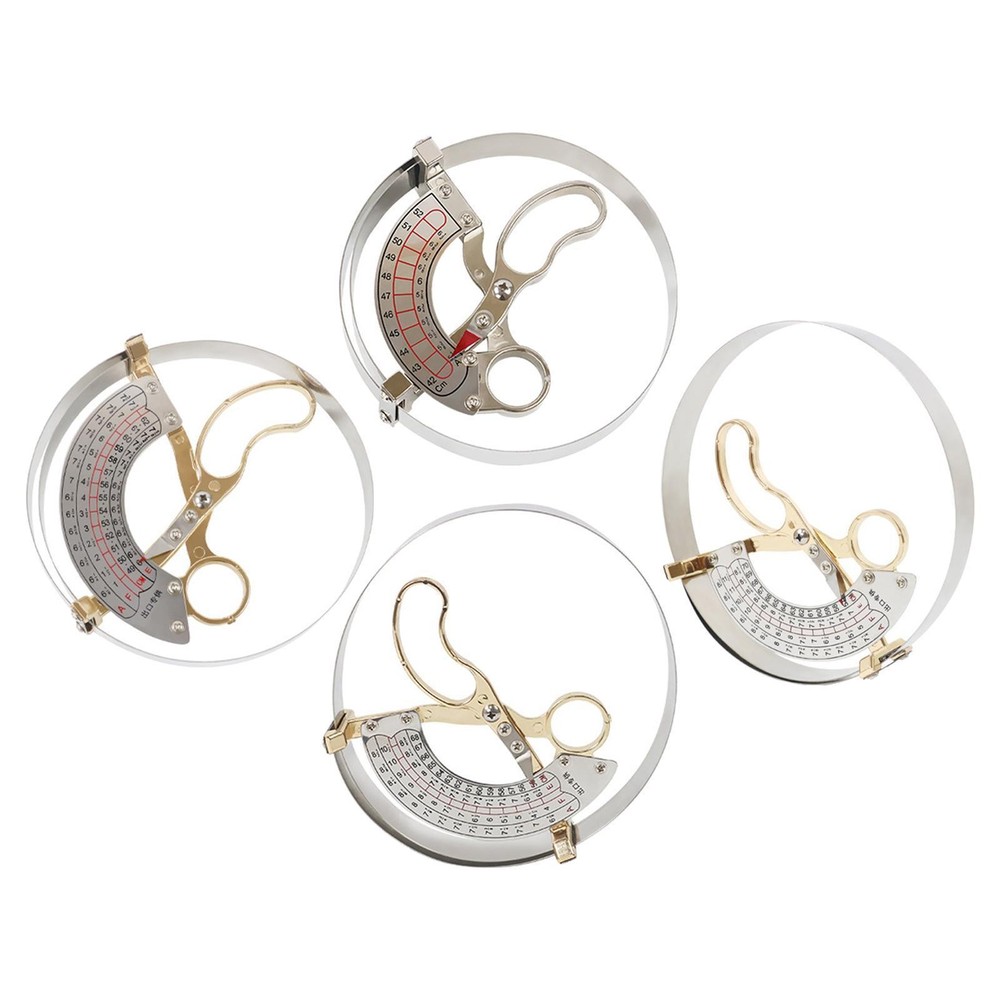 Hat Ruler Type Protable Compass Caliper Light Weight Practice Scale Accurate