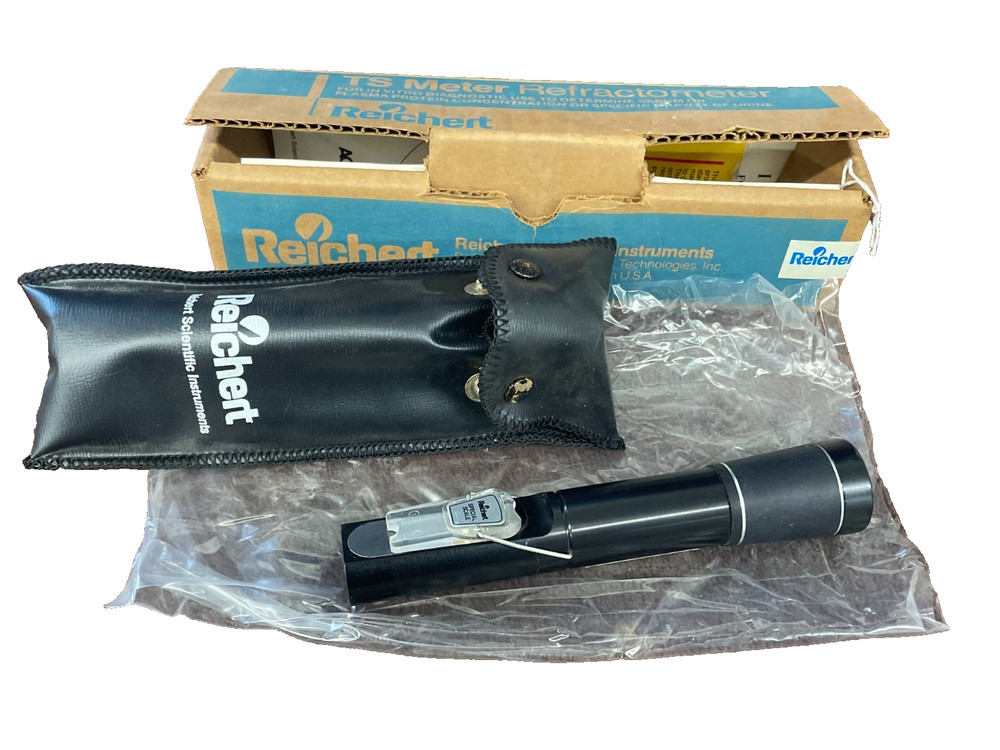 AO Reichert TS Meter Scientific Goldberg Refractometer 10400A