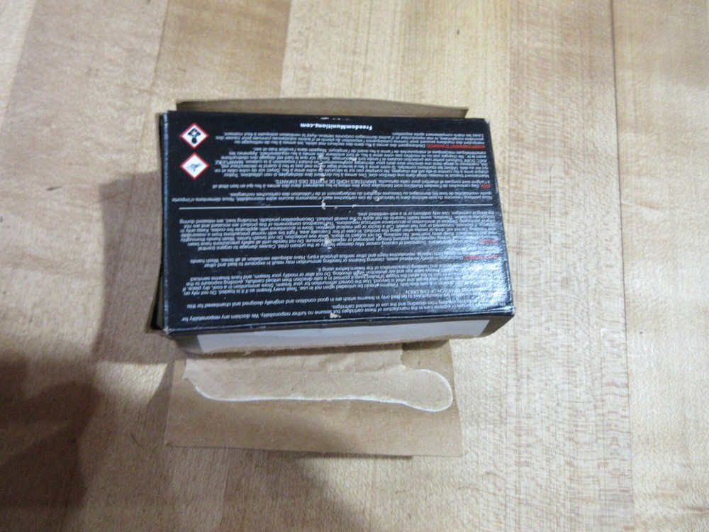Freedom Munitions Empty .223 Rem Box