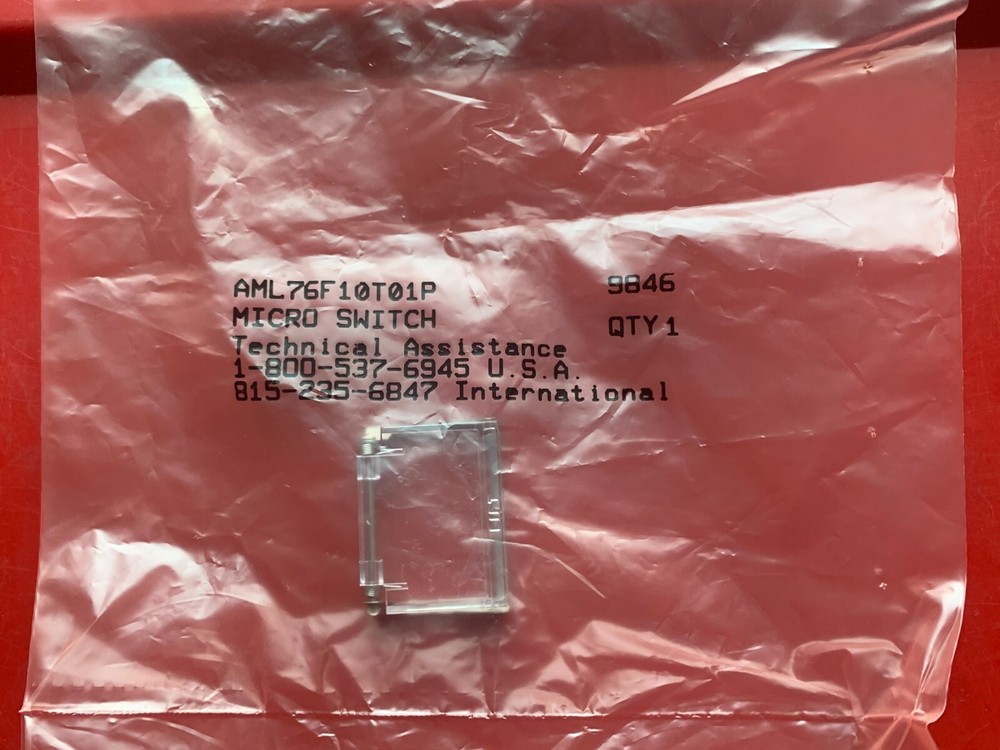 AML76F10T01P MICRO SWITCH AML SWITCH GUARD RECTANGULAR AML76 Series