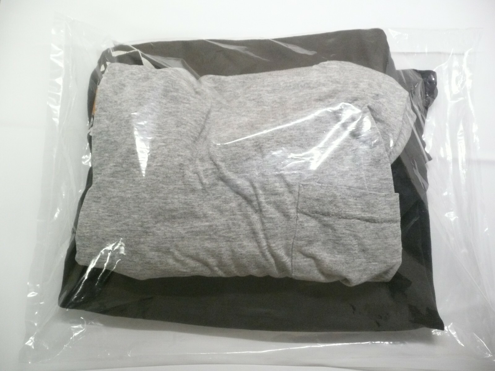 100 Clear Poly Merchandise Bags 12''x 16'' Thin 1 Mil Plastic Apparel Bags 12x16