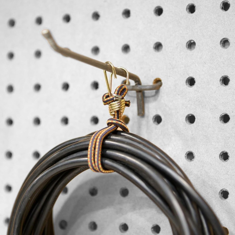 10'' Mini Bungee Cords, 4 Pack - Lightweight & Multi-Purpose Securing Solution