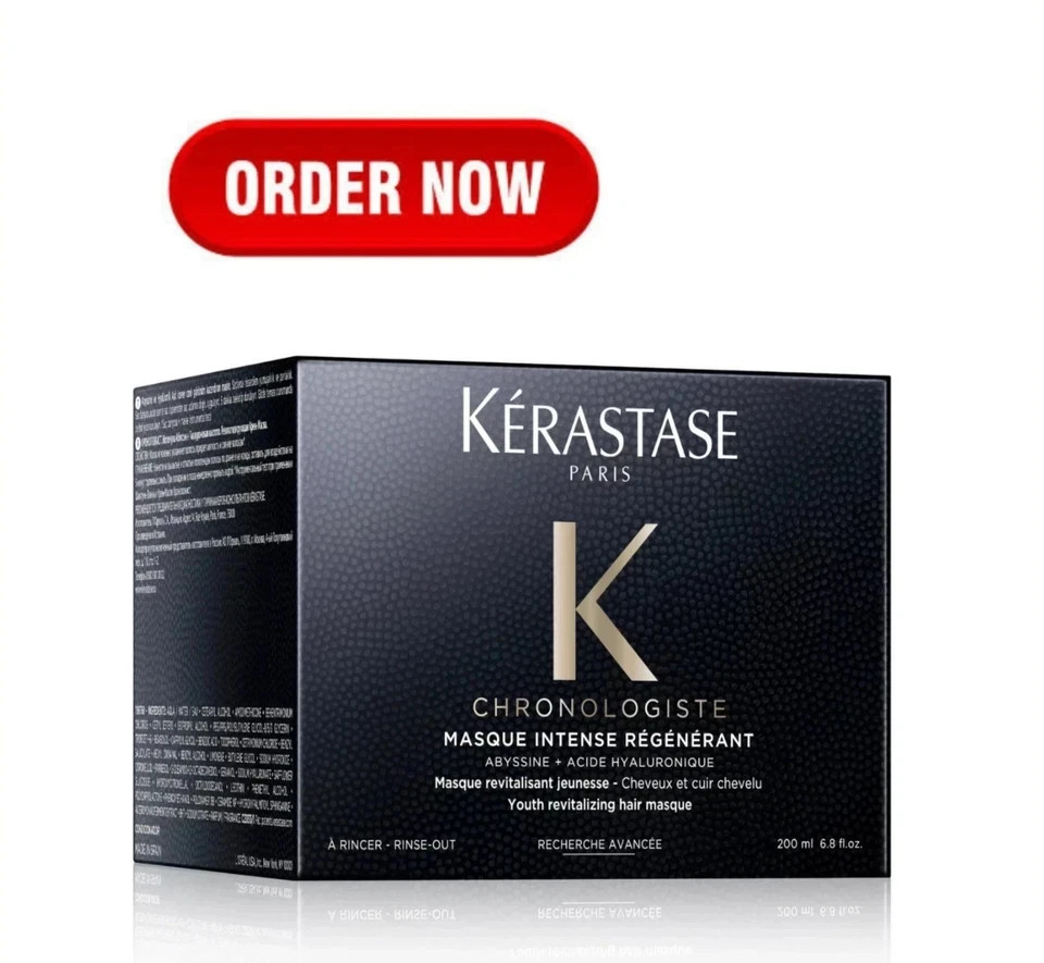 new Kerastase Chronologiste Masque Intense Regenerant Hair Mask- 6.8oz 200ml