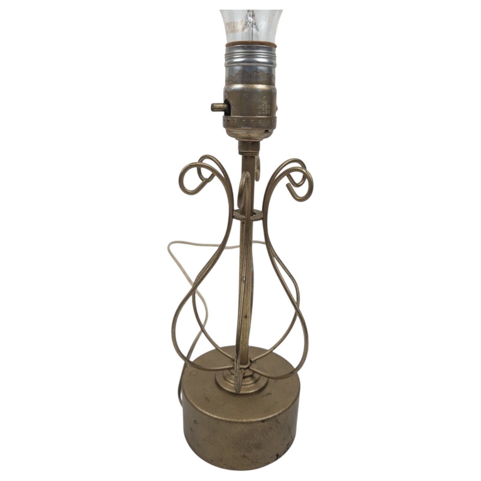 Vtg 60s MCM Atomic Design Desk / Table Lamp - Tested Working