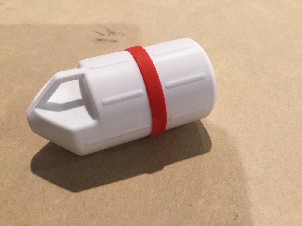 Estes Python #2129 Replacement Nose Cone And Center Plug Pre-painted