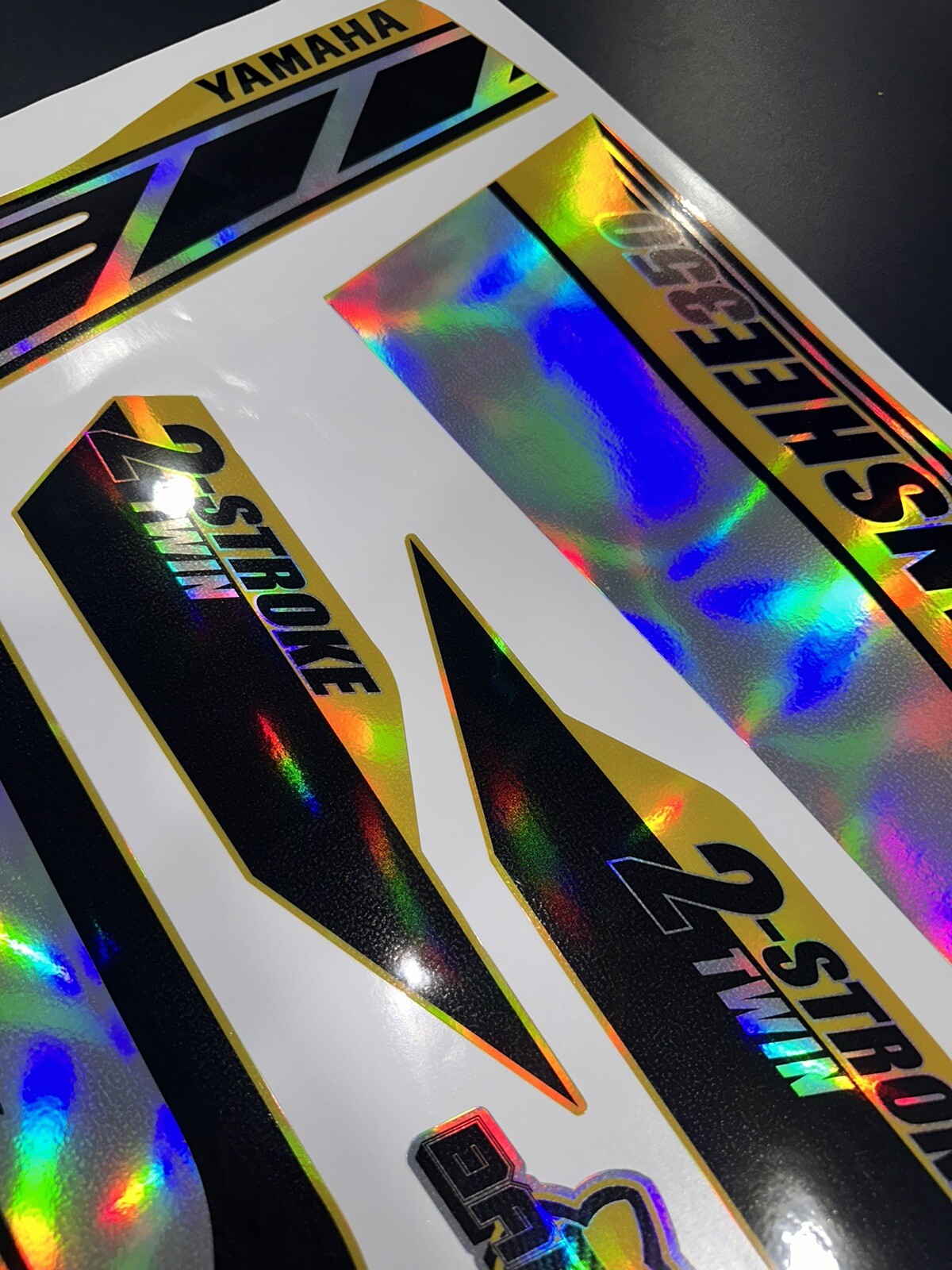 2006 YAMAHA BANSHEE FULL GRAPHICS KIT HOLOGRAPHIC FINISH