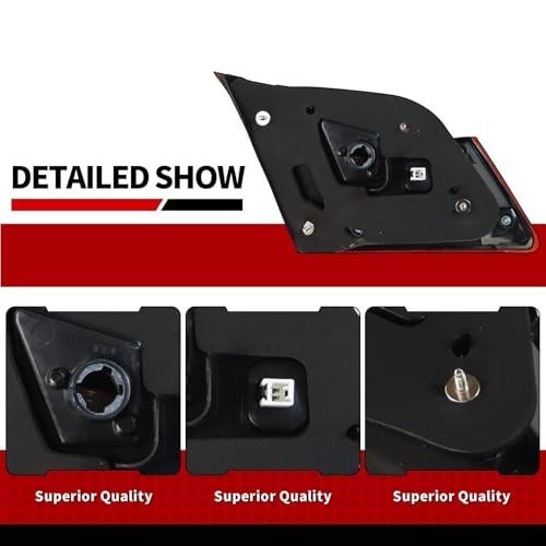 HO2803109 Inner Halogen Tail Light Passenger Side Compatible with 2016 2017