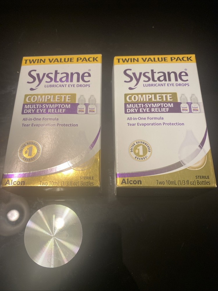 Systane Complete Lubricant Eye Drops, 10ml - 2 Pack