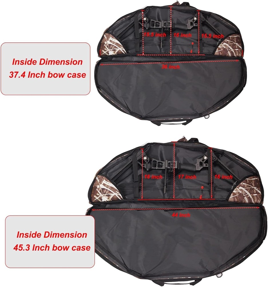 Archery Bow Case Soft Waterproof 600D Water-Resistant Backpack Hunting