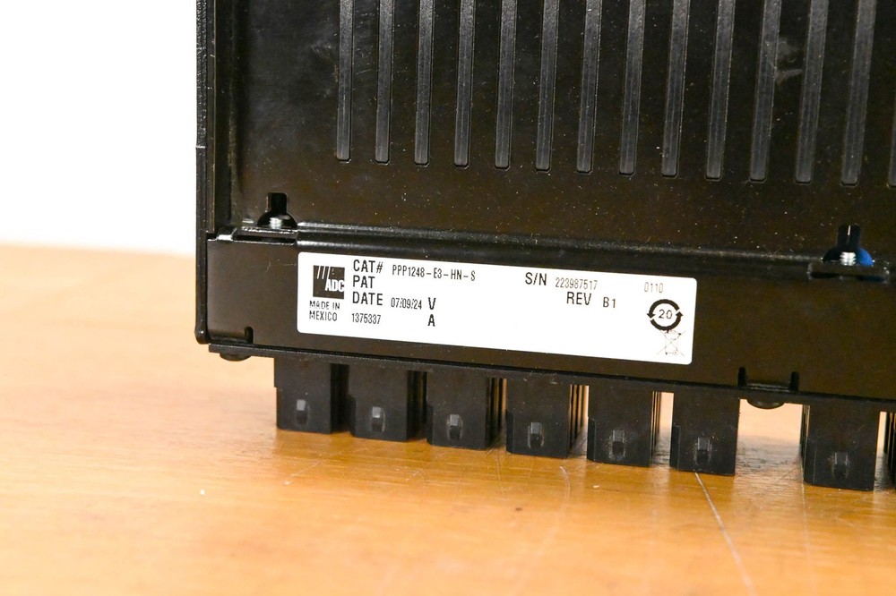 ADC PPP1248-E3-HN-S Pro Patch 1RU 96-Point Patchbay CG01ZJ0