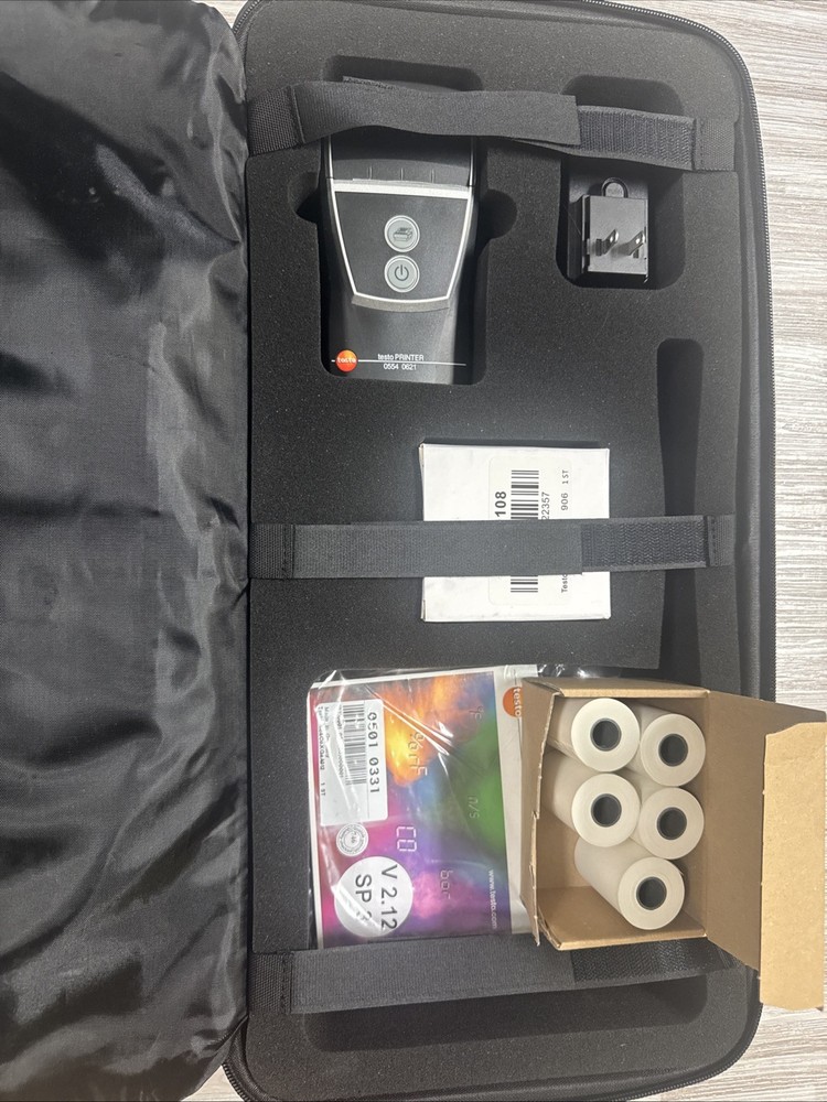 Used Testo 300 Industrial Combustion Analyzer w/ NOx & Printer! No Errors