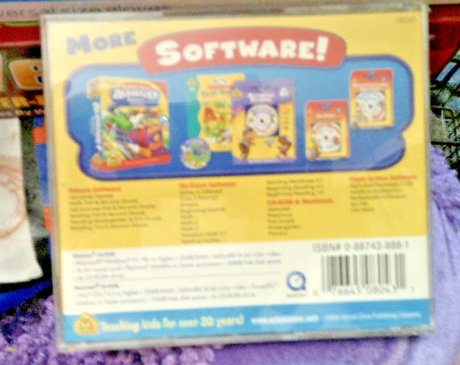 Grade 1 Math On Track Software CD ROM AGES 5-6