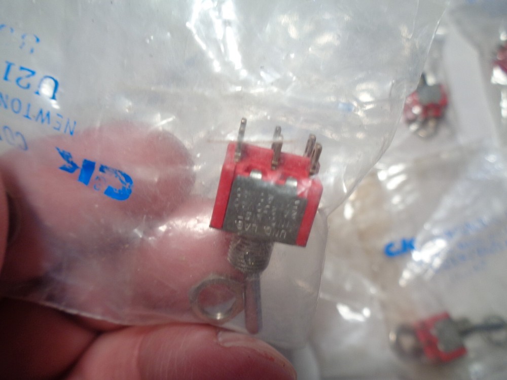 C&K 8307 Miniature Toggle and Micro Switches SPDT