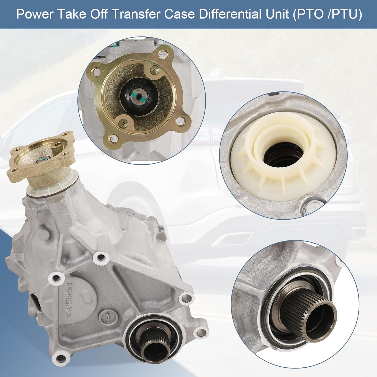 Transfer Case Power Take Off Assembly For 16-18 Ford Explorer 600-239 DT4Z7251G