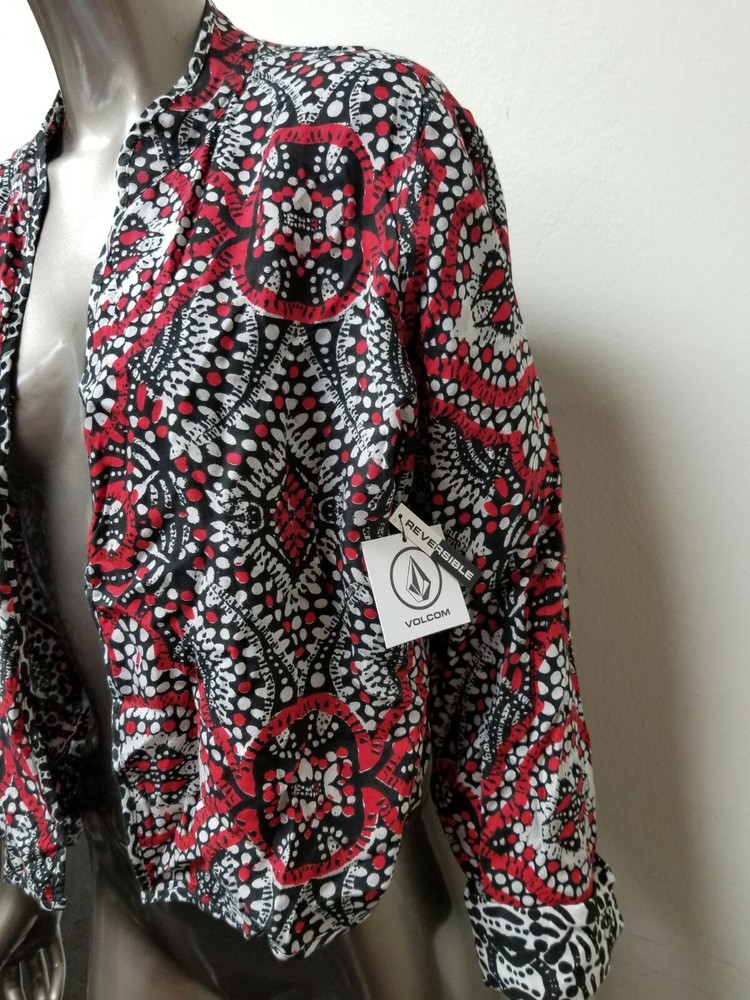 New Volcom Hooked Up Reversible Jacket.