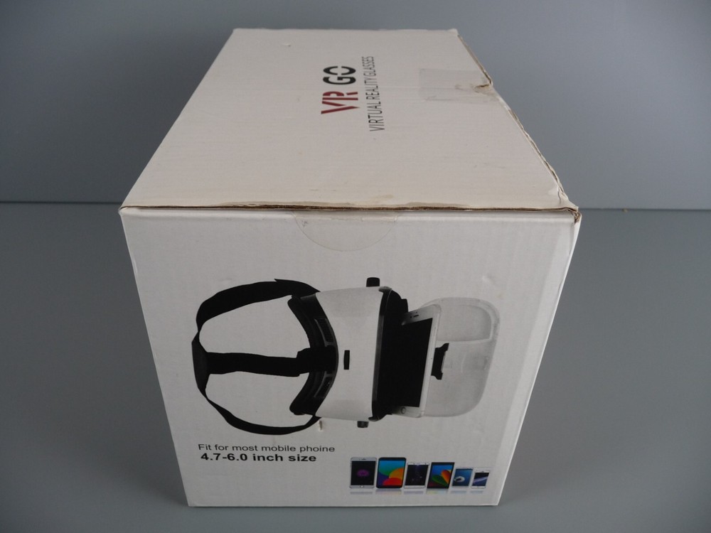 Virtual Reality Glasses VR GO White ProHT compatible Untested Compatible