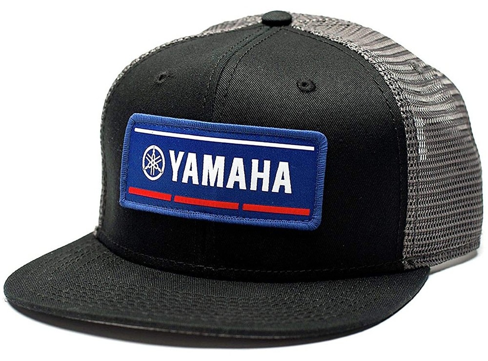 Factory Effex Yamaha Vector Snapback Trucker Hat Black