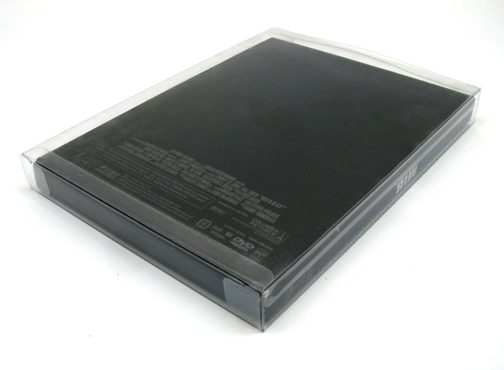 10x DVD OVERSIZED BOX SET (SIZE DVO I) - CLEAR PLASTIC PROTECTIVE BOX PROTECTOR