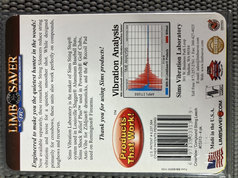 Limbsaver Insulator Wrap by Sims Crossbow/compound String Leech.