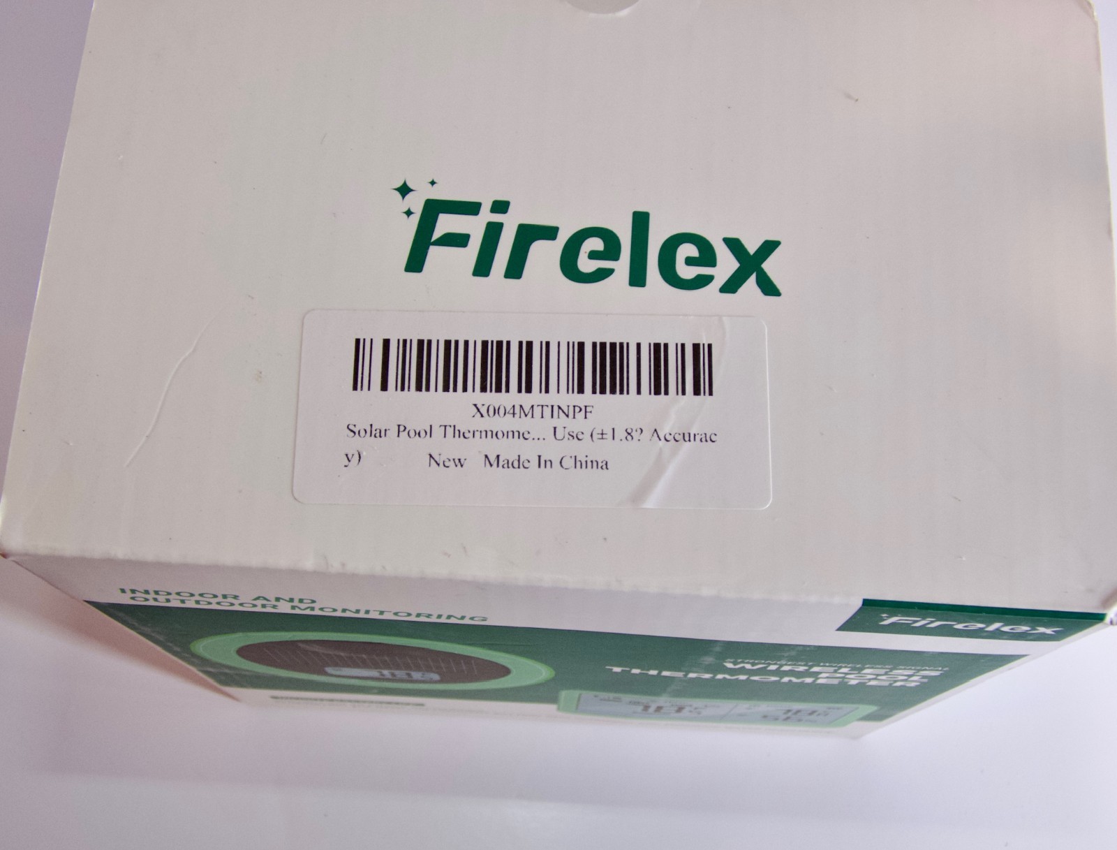 Firelex Wireless Solar Pool Thermometer Indoor & Outdoor Monitoring