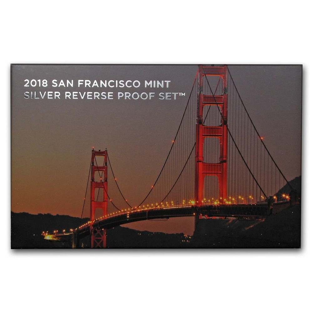 2018-S US Mint Silver Reverse Proof Set