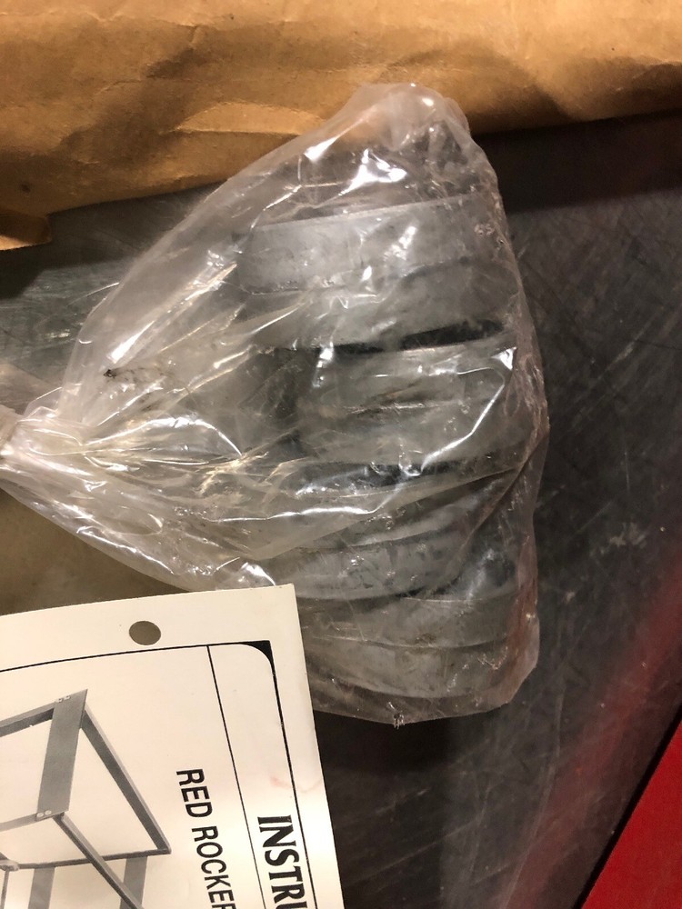 NOS Red Rocker Barrel Stand